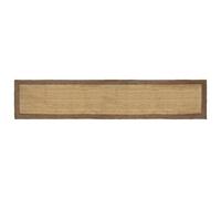 vidaXL Tapis de Zone Gris 60 x 400 cm Jute