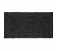 vidaXL Tapis de zone Gris foncé 100 x 200 cm Jute 42010434