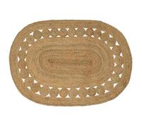 vidaXL Tapis de zone Naturel 100 x 152 cm Jute 42010805
