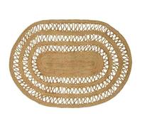 vidaXL Tapis de zone Naturel 100 x 152 cm Jute 42010814