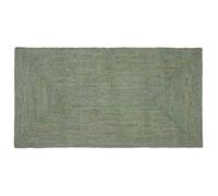vidaXL Tapis de zone Vert olive 60 x 110 cm Jute 42010445