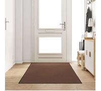 vidaXL Tapis d'entrée Autre Marron et Noir 120 x 300 cm 4100782