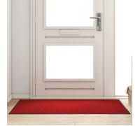 Vidaxl Paillasson vidaXL - Rouge Noir 150x90 cm