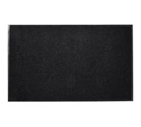 vidaXL Tapis d'entrée 90 x 120 cm PVC antidérapant – Noir