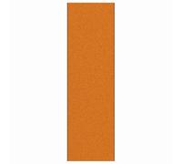 vidaXL Tapis d'entrée Orange et Noir 120 x 400 cm Polyamide et PVC, Tapis de Porte, rectangulaire et antidérapant, Robuste, Absorbant, intérieur, extérieur, entrée, Bienvenue