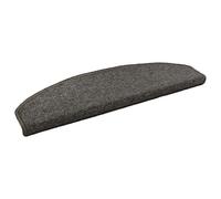 Vidaxl Tapis D'escalier Auto-Adhésifs 15 Pcs Gris Foncé