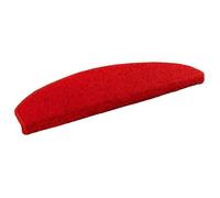 vidaXL Tapis d'escalier auto-adhésifs 15 pcs Rouge 80 x 24,5 x 3,5 cm 42038658