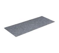 vidaXL Tapis d'escalier Autocollants 15 pièces 60 x 25 cm Gris Clair