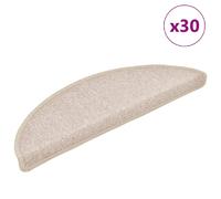 VidaXL Tapis d'escalier Taupe