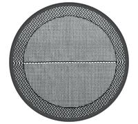 vidaXL Tapis d'extérieur ARAKIL Gris Ø120 cm PP