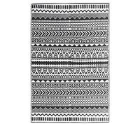 vidaXL Tapis d'extérieur ARAKIL Noir 190x290 cm PP