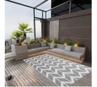 VidaXL Tapis d'extérieur 120x180 cm - Gris