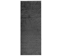vidaXL Tapis de Surface PALMERAS Anthracite 150 x 80 cm Polyester, Tapis Moderne antidérapant pour Salon, extérieur, Mat Doux, Durable et Facile à Entretenir