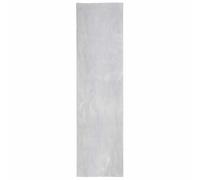 Vidaxl Tapis Doux À Poils Moyens Et Lavable Huarte Gris 400 X 80 Cm