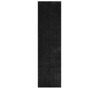 Vidaxl Tapis Doux À Poils Moyens Et Lavable Huarte Noir 750 X 80 Cm