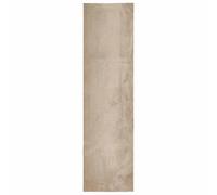 Vidaxl Tapis Doux À Poils Moyens Et Lavable Huarte Sable 1000 X 80 Cm