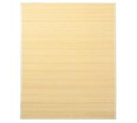 vidaXL Tapis en Bambou 160x230 cm Naturel Carpette en Bambou Décor de Salon