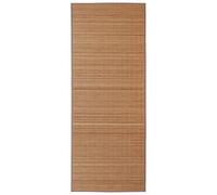 vidaXL Tapis en bambou à lattes Brun Rectangulaire 80 x 300 cm