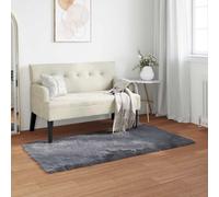 Vidaxl Tapis En Fausse Tafalla Anthracite 60 X 110 Cm Polyester