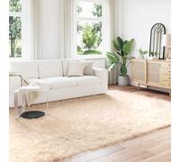 Vidaxl Tapis En Fausse Tafalla Beige 200 X 280 Cm Polyester