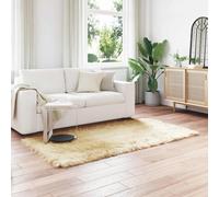 Vidaxl Tapis En Fausse Tafalla Crème 80 X 200 Cm Polyester