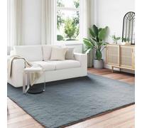 Vidaxl Tapis En Fourrure Synthétique De Lapin Olite Anthracite