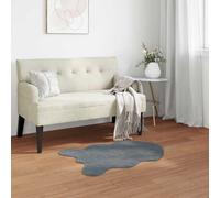 Vidaxl Tapis En Fourrure Synthétique De Lapin Olite Anthracite