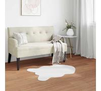 Vidaxl Tapis En Fourrure Synthétique De Lapin Olite Blanc 60 X 90 Cm