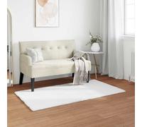 Vidaxl Tapis En Fourrure Synthétique De Lapin Olite Blanc 80 X 150 Cm