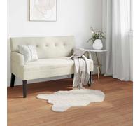 Vidaxl Tapis En Fourrure Synthétique De Lapin Olite Crème 50 X 80 Cm