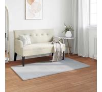 Vidaxl Tapis En Fourrure Synthétique De Lapin Olite Gris 60 X 110 Cm