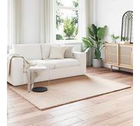 Vidaxl Tapis En Fourrure Synthétique De Lapin Olite Taupe 160 X 230 Cm
