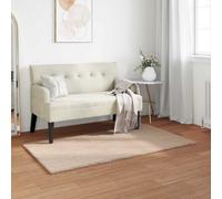 Vidaxl Tapis En Fourrure Synthétique De Lapin Olite Taupe 60 X 110 Cm
