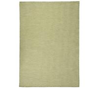 vidaXL Buitenkleed platgeweven 200x280 cm groen340812 Vert G