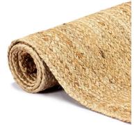 vidaXL Tapis Fait main Jute Naturel 120x180 cm