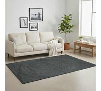 Vidaxl Tapis Gris Foncé 200 X 290 Cm Jute