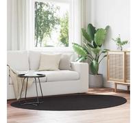 VidaXL Tapis HUARTE 140x200 cm Noir