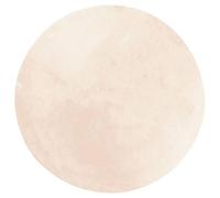 Vidaxl Tapis Huarte À Poils Courts Doux Et Lavable Beige Ø 100 Cm