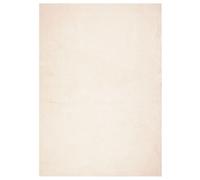 vidaXL Tapis à Poils Courts Doux et Lavable, Moquette de Sol, Tapis de Zone, Carpette de Salon Salle de Séjour Chambre, Moderne, Beige 240x340 cm