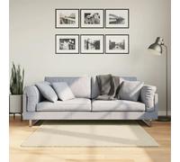 VIDAXL Tapis HUARTE - Crème 120x120 cm
