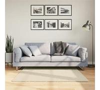 VIDAXL Tapis HUARTE - Crème 120x120 cm