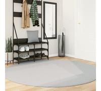 Vidaxl Tapis Huarte À Poils Courts Doux Et Lavable Gris Ø 200 Cm