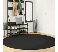 Tapis VidaXL Huarte - Noir Ø 200 cm