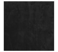 vidaXL Tapis HUARTE à poils courts – Doux et lavable – Noir 120x120 cm