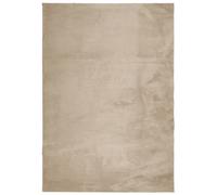 Vidaxl Tapis Huarte À Poils Courts Doux Et Lavable Sable 120x170 Cm