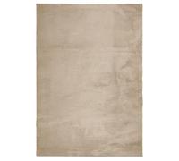 Vidaxl Tapis Huarte À Poils Courts Doux Et Lavable Sable 120x170 Cm