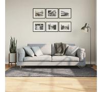 vidaXL Tapis HUARTE – Tapis à poils courts, doux et lavable, moderne – Anthracite 100x200 cm