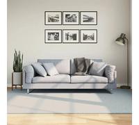 vidaXL Tapis HUARTE - Bleu 160x230 cm