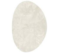 vidaXL Tapis de surface HUARTE Crème 120 x 170 cm Polyester, Tapis antidérapant pour salon, modern et pliable, confortable en polyester, parfait pour la chambre