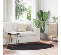 vidaXL Tapis HUARTE - Noir 100x200 cm